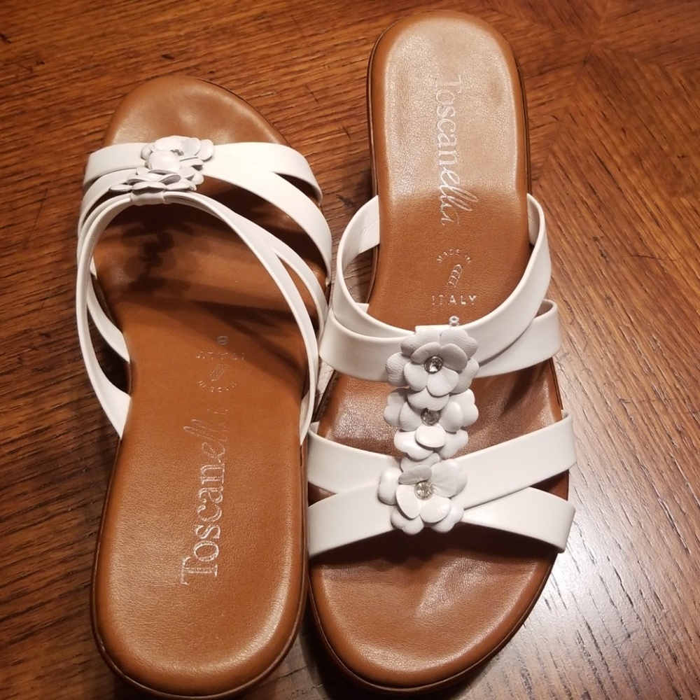 Toscan ella wedge sandals
